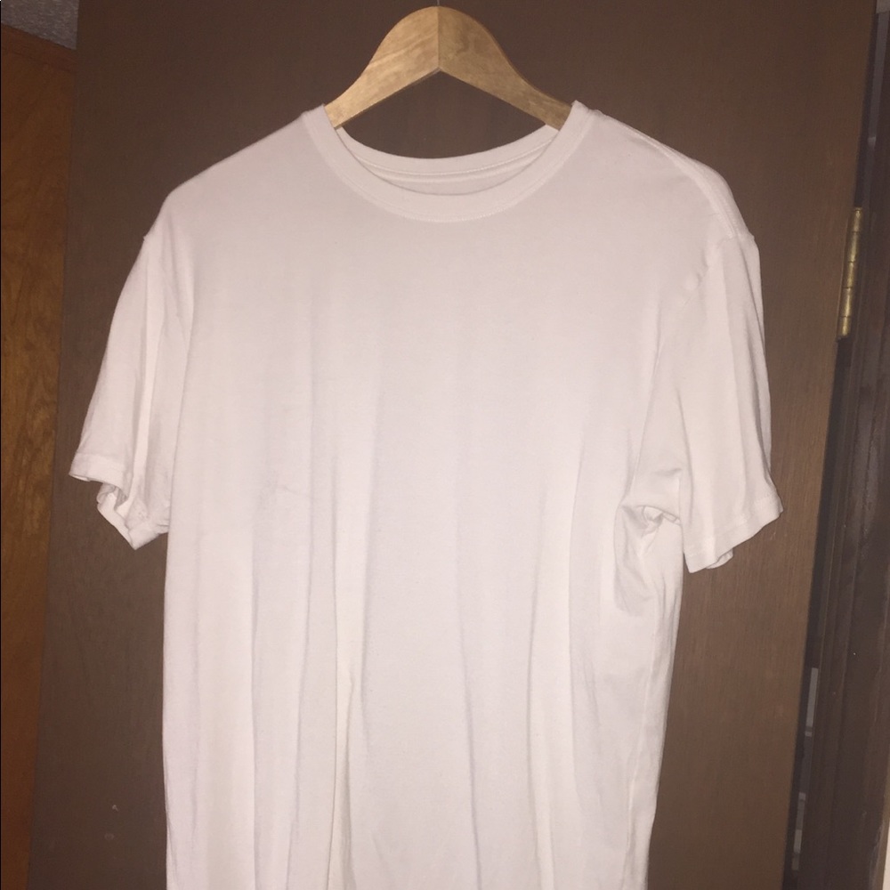 Esntls Bamboo Basic Tee White Size Medium